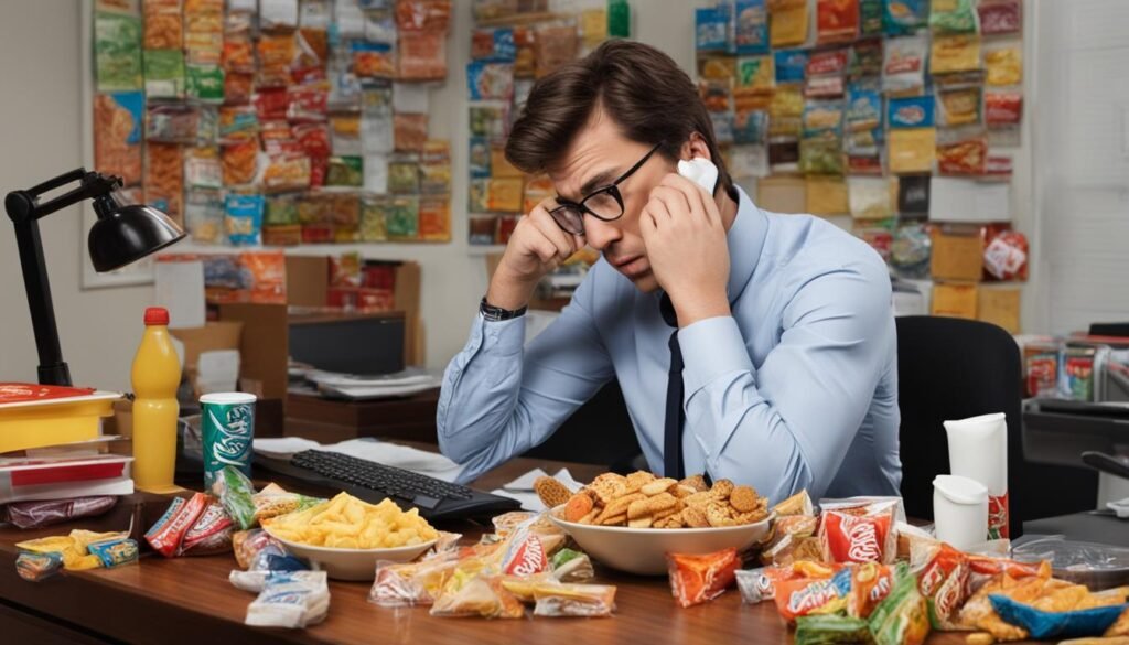 Stress-Induced Behaviors and Weight Gain