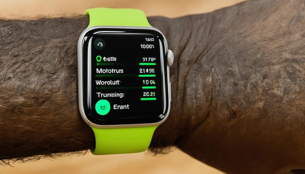 apple watch fitness tracking