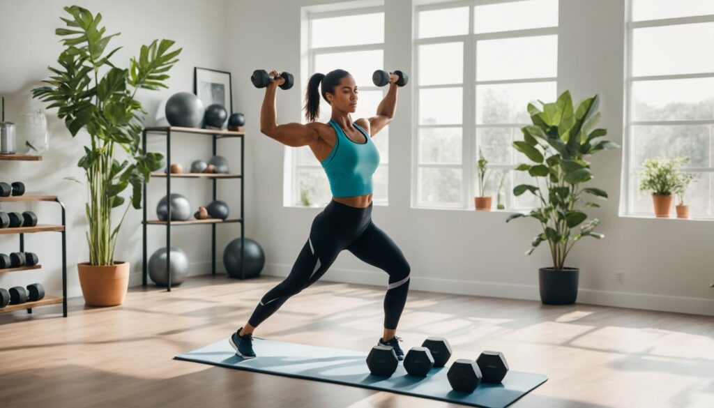 at-home strength training