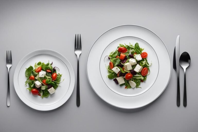 best plate size for portion control