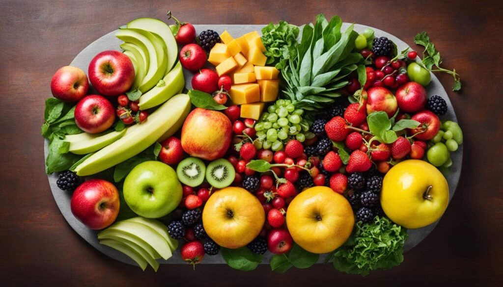 fruits and vegetables