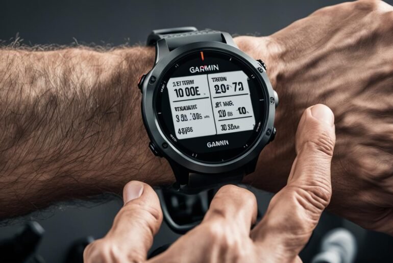 garmin strength training without sets