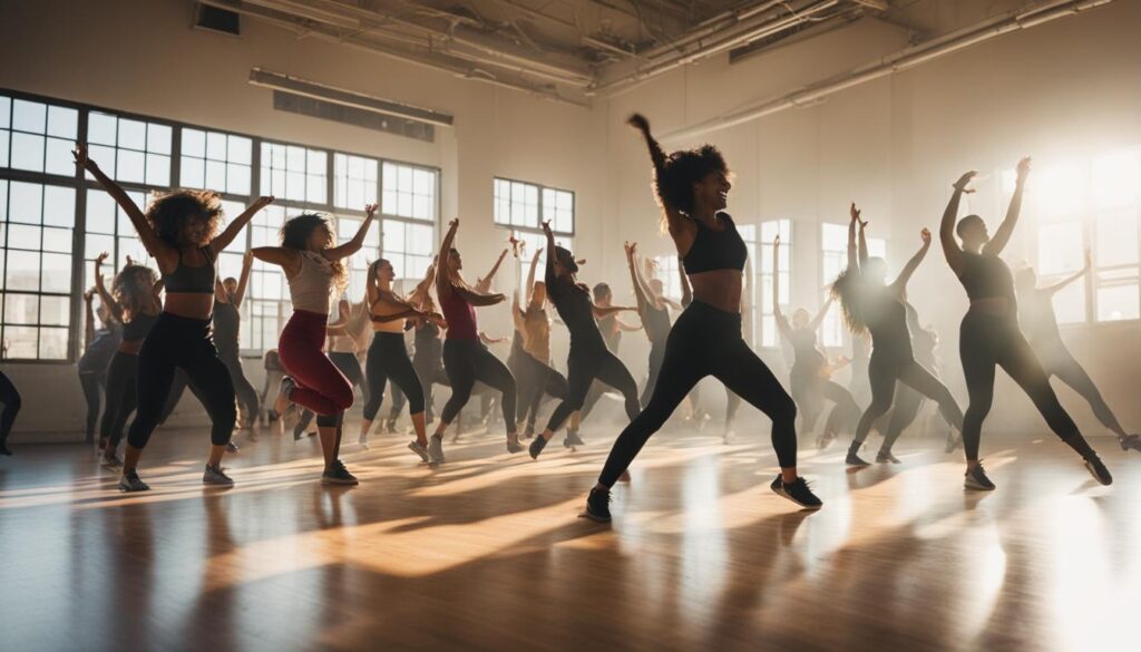 high-energy dance workout