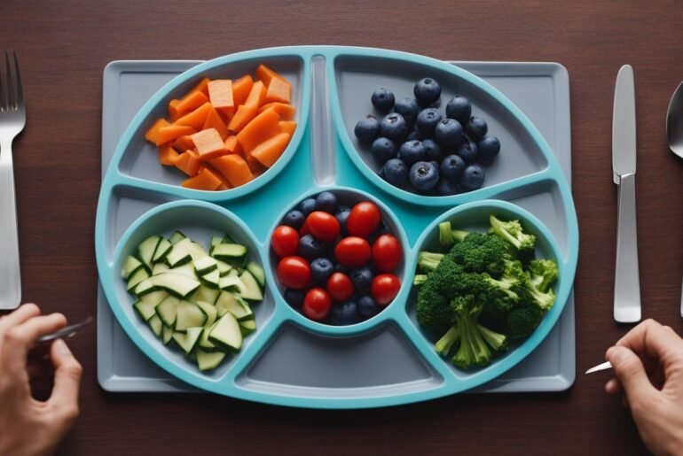 how to use a portion control plate