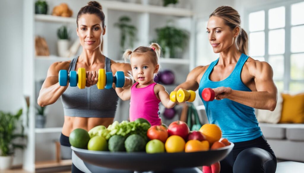 mom-friendly fitness routines