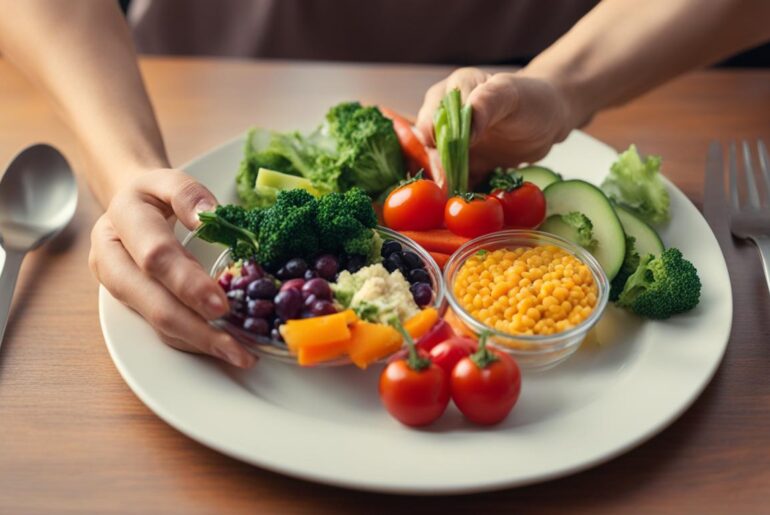 portion control helps to avoid overeating
