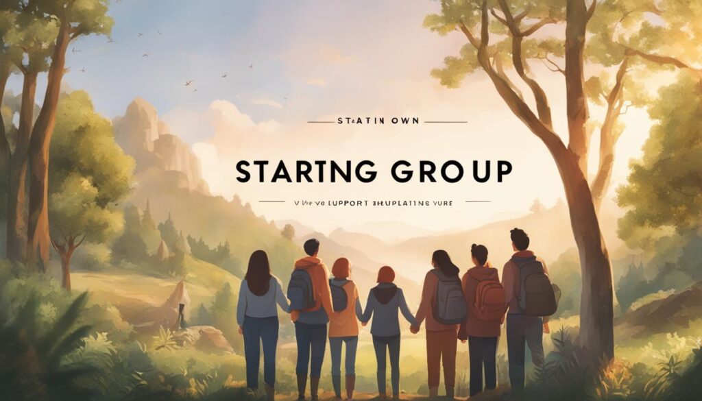 starting your own support group