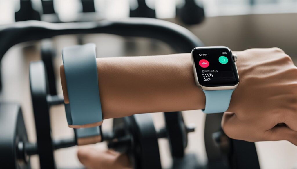 tracking exercises on apple watch