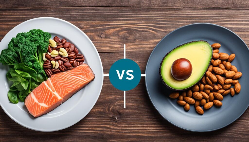 Key differences between low-carb and keto diets