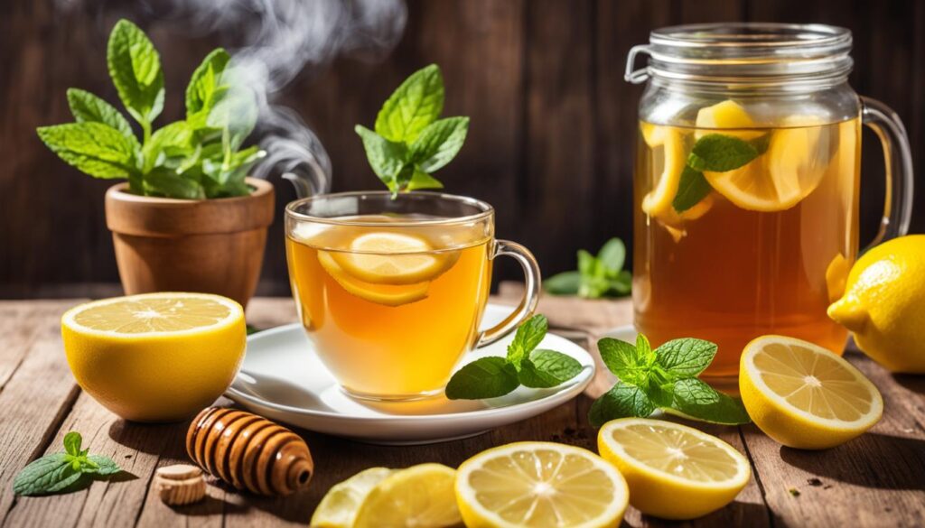 lemon tea to boost metabolism