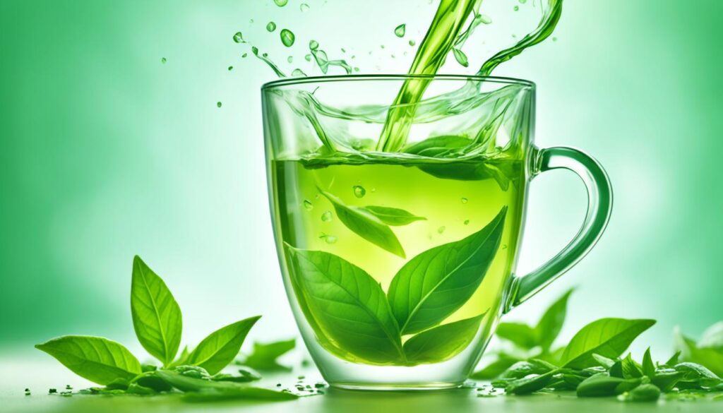 Antioxidant-rich green tea