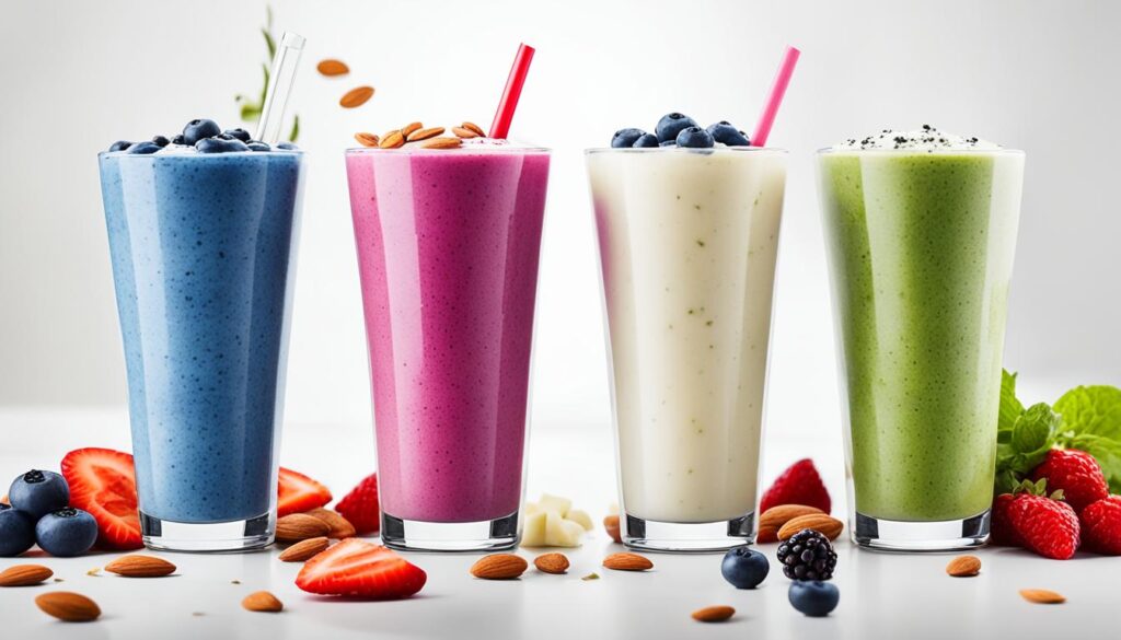 Protein in smoothies