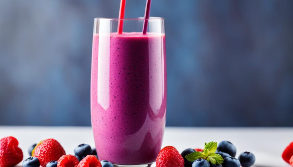 berry blast smoothies