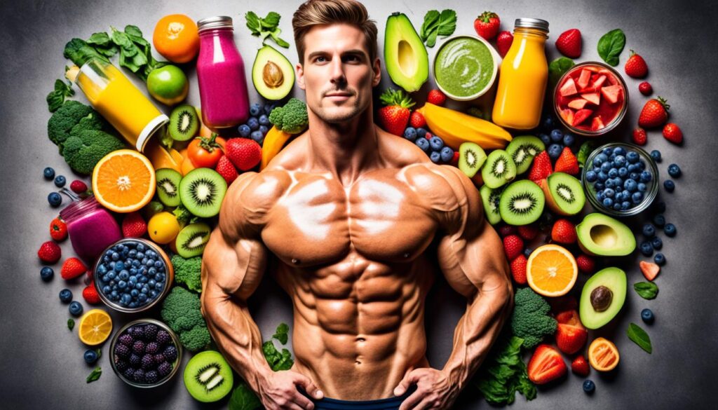 smoothie diet and muscle definition